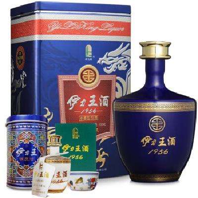 预售：伊力特 蓝王 52度 浓香型白酒 500ml 单瓶装 450元 包邮（定金10元，可抵36元）