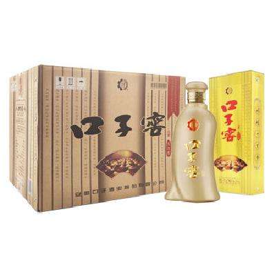 预售：口子窖 五年型 46度 兼香型白酒 500ml*6瓶 整箱装 630元 包邮（定金5元，可抵20元）