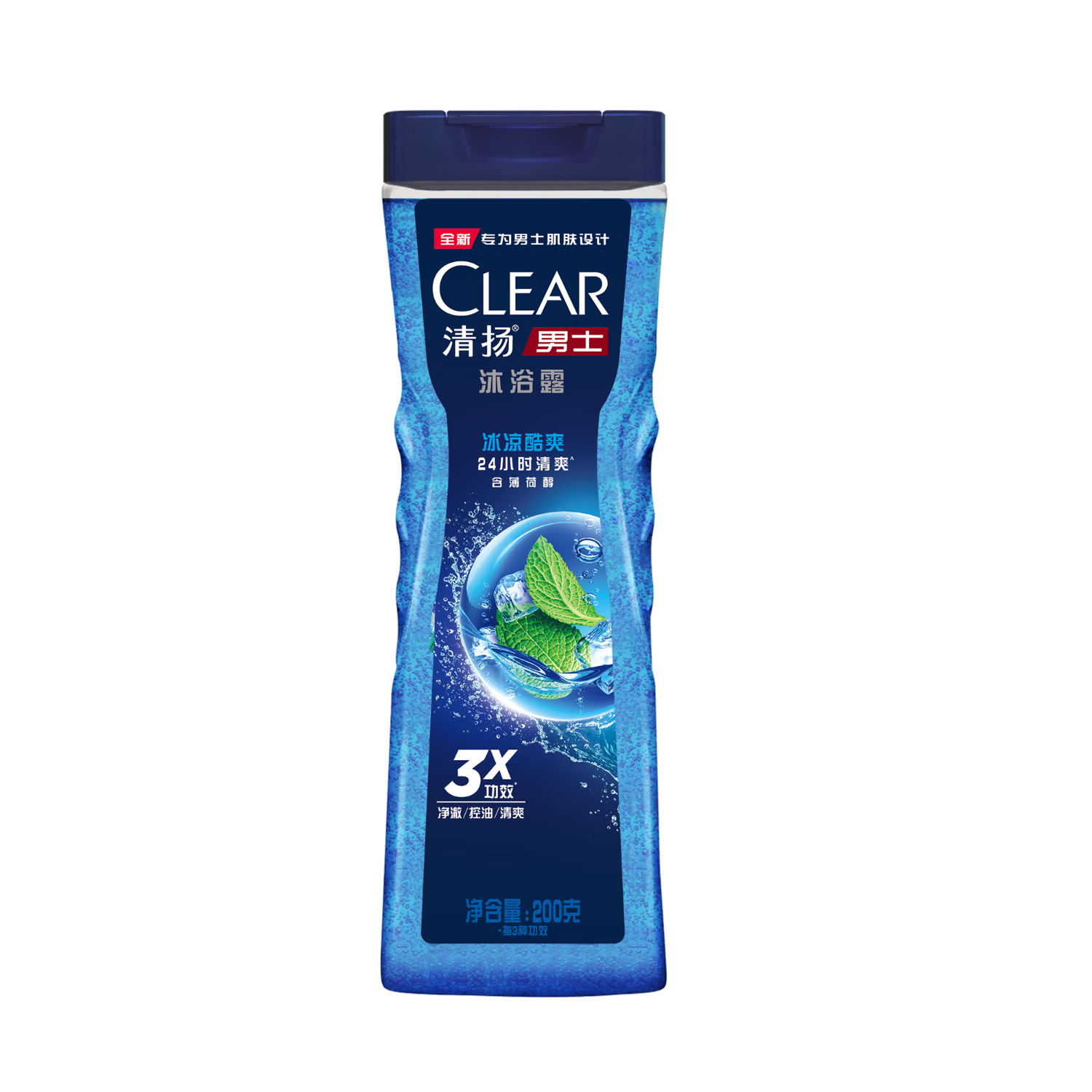 puls会员：清扬(CLEAR)沐浴露 男士平衡控油 200g*1瓶 21.24元（合7.08元/件）