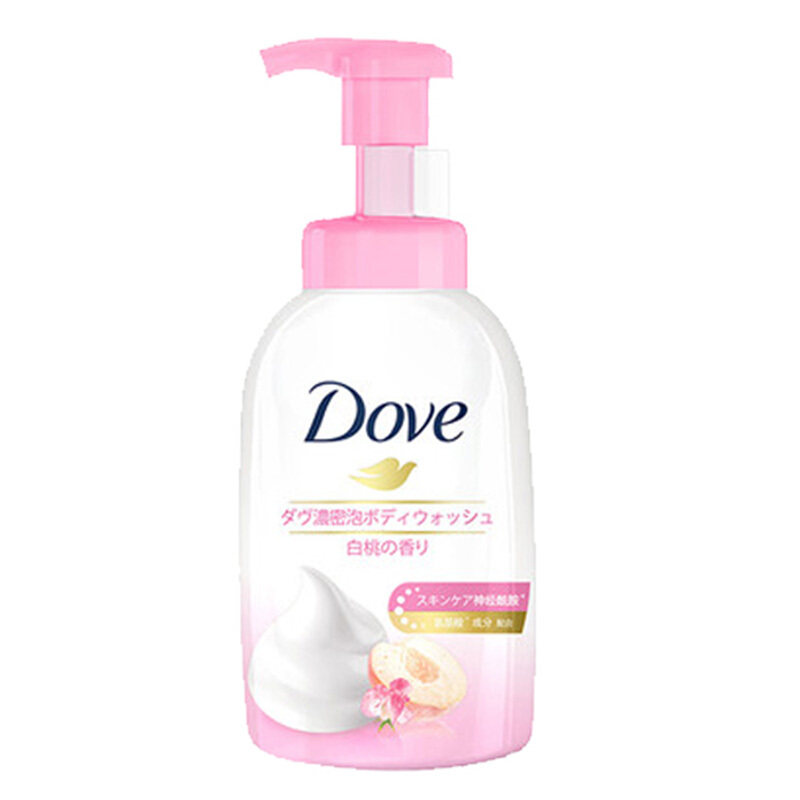 Dove 多芬 浓密沐浴泡泡 白桃果香 400ml 34.9元