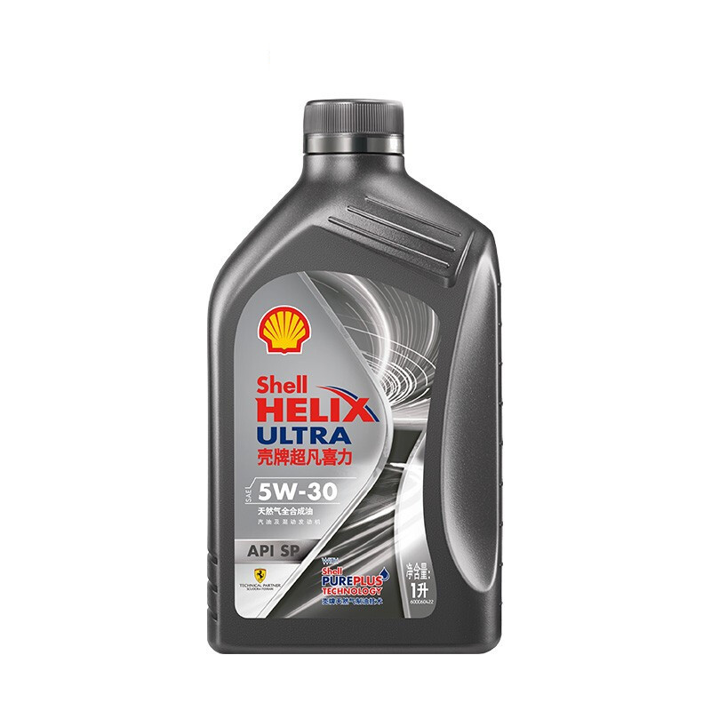 Shell 壳牌 Helix Ultra 超凡喜力 都市光影版 5W-30 SP级 全合成机油 1L 72元