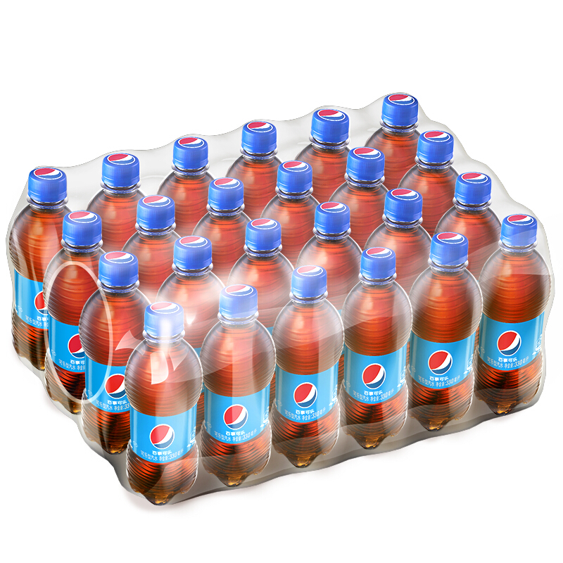 概率券：pepsi 百事 可乐 Pepsi 汽水 碳酸饮料整箱 300ml*24瓶 百事出品 券后24.75元