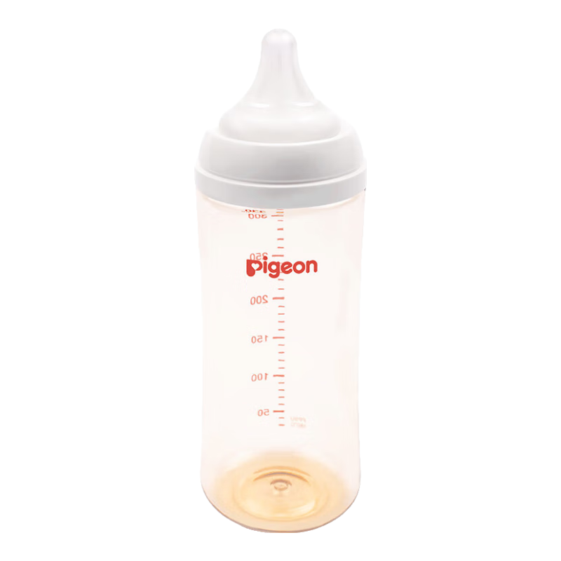 贝亲（Pigeon）自然实感第3代 婴儿PPSU奶瓶 宽口径 330ml AA193 L号 6个月以上 82.82元（需领券）