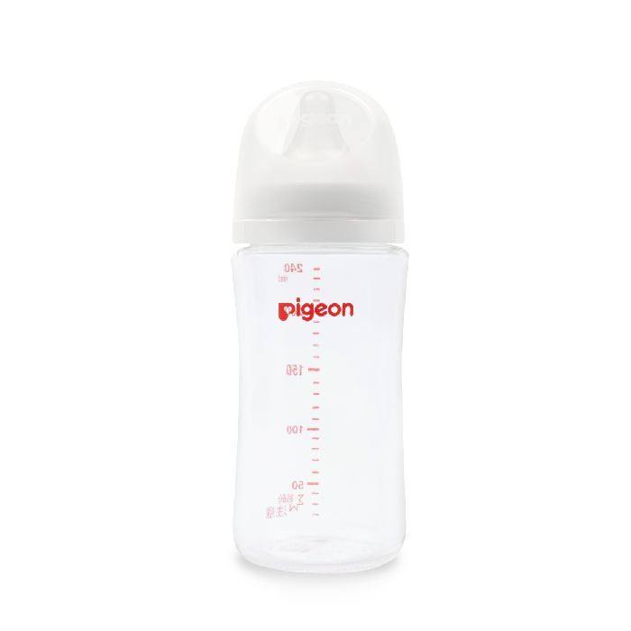 Pigeon 贝亲 自然实感第3代PRO系列 AA187 玻璃奶瓶 240ml M 3月+ 券后78.64元