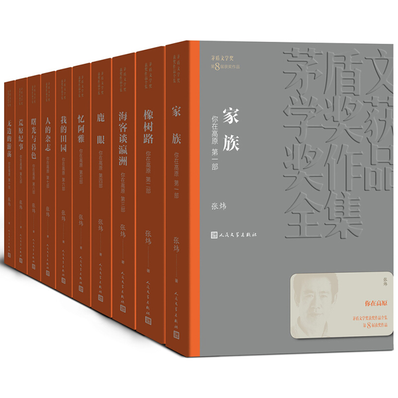 《茅盾文学奖获奖作品全集：你在高原》（1-10） 140.25元（满300-130，双重优惠）