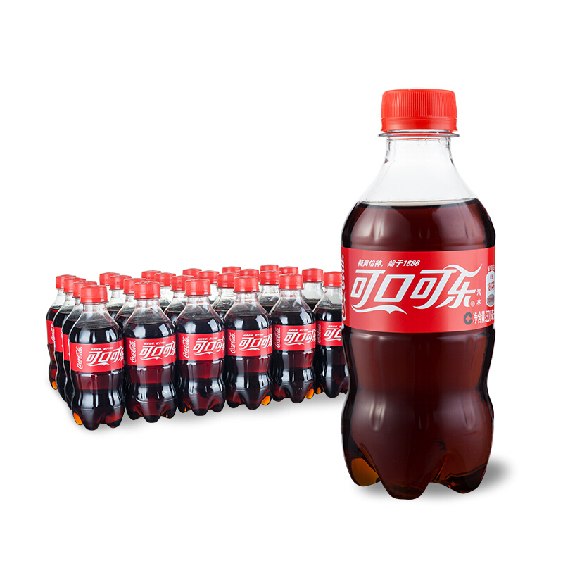 Coca-Cola 可口可乐 英雄联盟联名罐 汽水碳酸饮料300ML*12瓶 券后18.9元