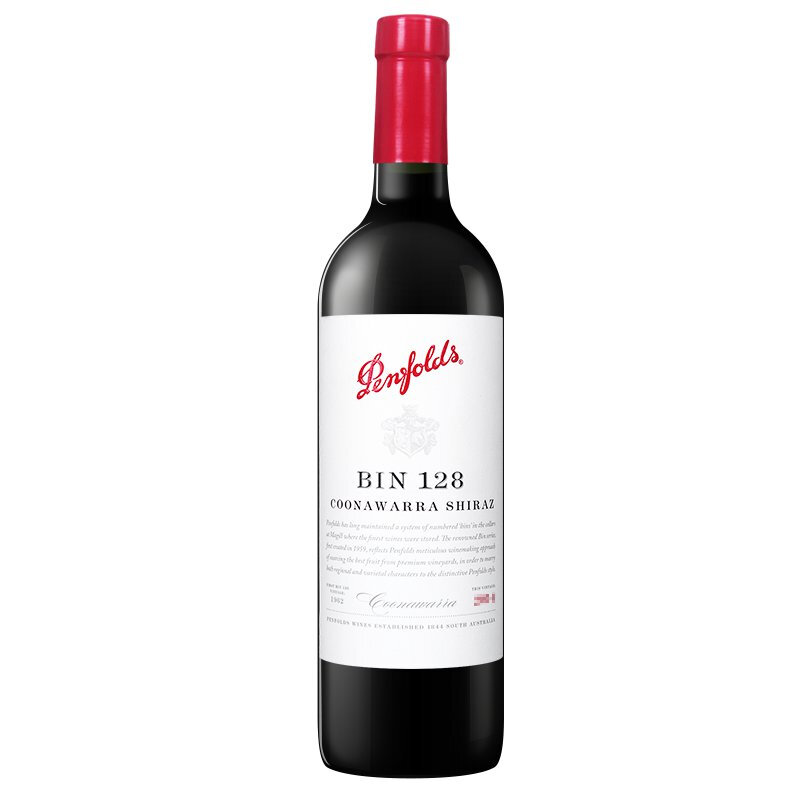 Penfolds 奔富 Bin128 库拉瓦拉设拉子干型红葡萄酒 750ml 249元