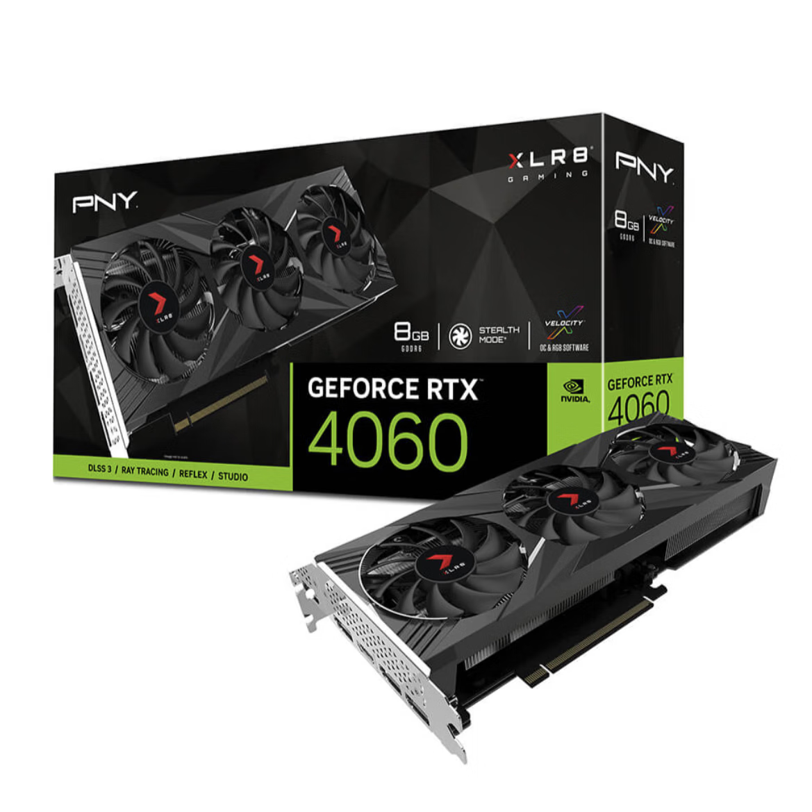 PNY 必恩威 RTX4060 8GB Gaming VERTO 豪华版 三风扇显卡（赠送250g固态） 券后2237元
