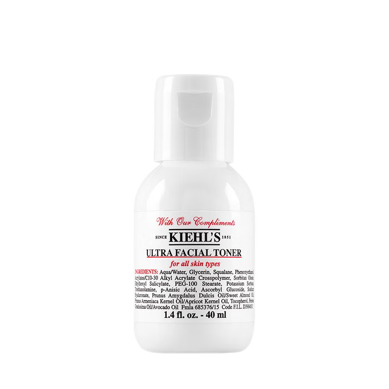 京东百亿补贴：科颜氏Kiehls高保湿精华爽肤水40ml 22.8元