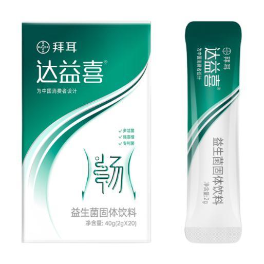 BAYER 拜耳 达益喜 益生菌固体饮料 40g 99.33元