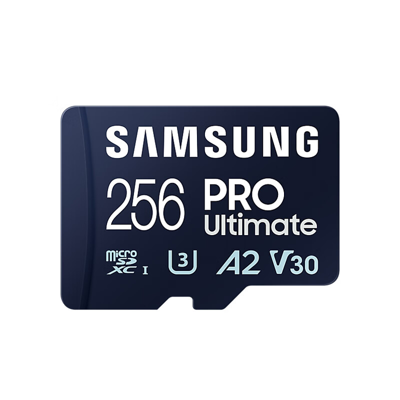 SAMSUNG 三星 PRO Ultimate MicroSD存储卡 256GB（UHS-I、U3，A2，V30） 166.5元