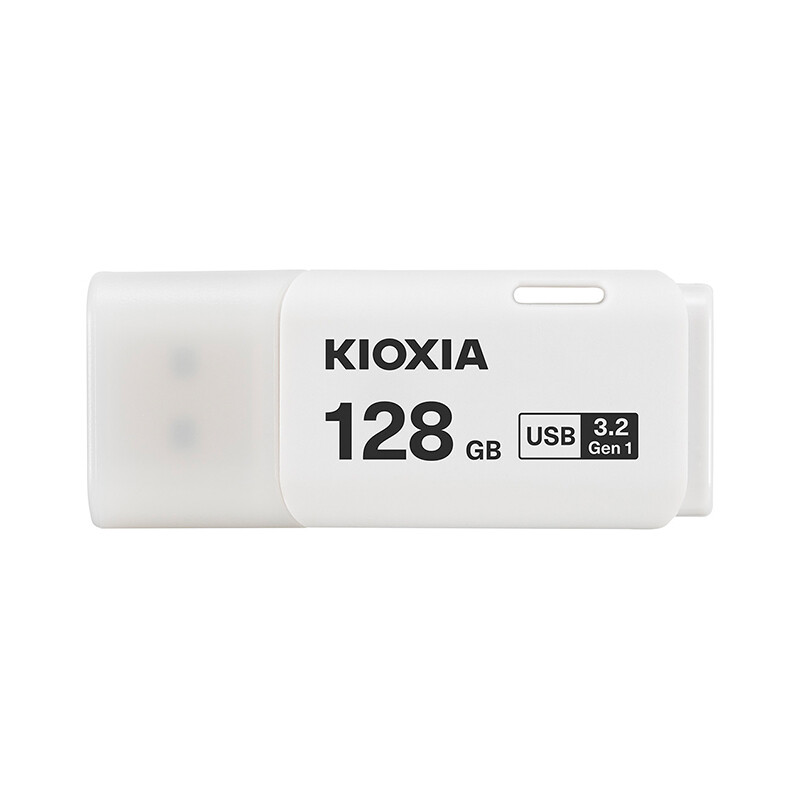 KIOXIA 铠侠 隼闪系列 TransMemory U301 USB 3.2 U盘 白色 128GB USB-A 40.36元