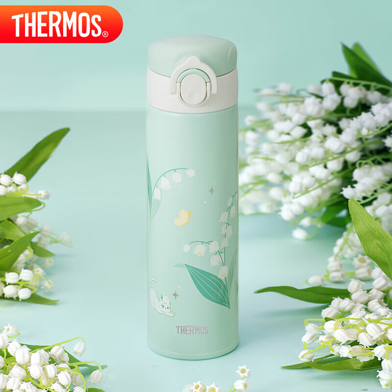 THERMOS 膳魔师 保温杯500ml男女士不锈钢系列保温保冷杯子TCOK-500-GN(FL-VIII) 158元