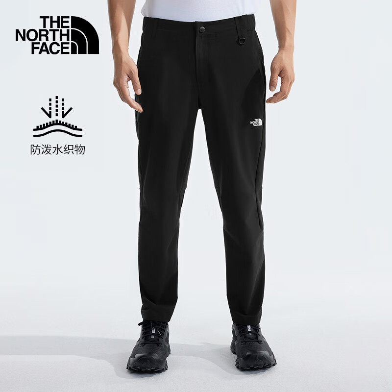 THE NORTH FACE 北面 长裤男裤24秋冬户外防风DWR防泼水运动休闲长裤89ZU JK3/宇宙黑/晒单评价有礼 36/XL/180 594.86元