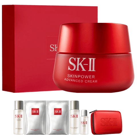 京东百亿补贴、plus会员：SK-II 大红瓶面霜100g乳液护肤品套装礼盒sk2化妆品全套skii生日礼物女 1144.4元 包邮（需用券）