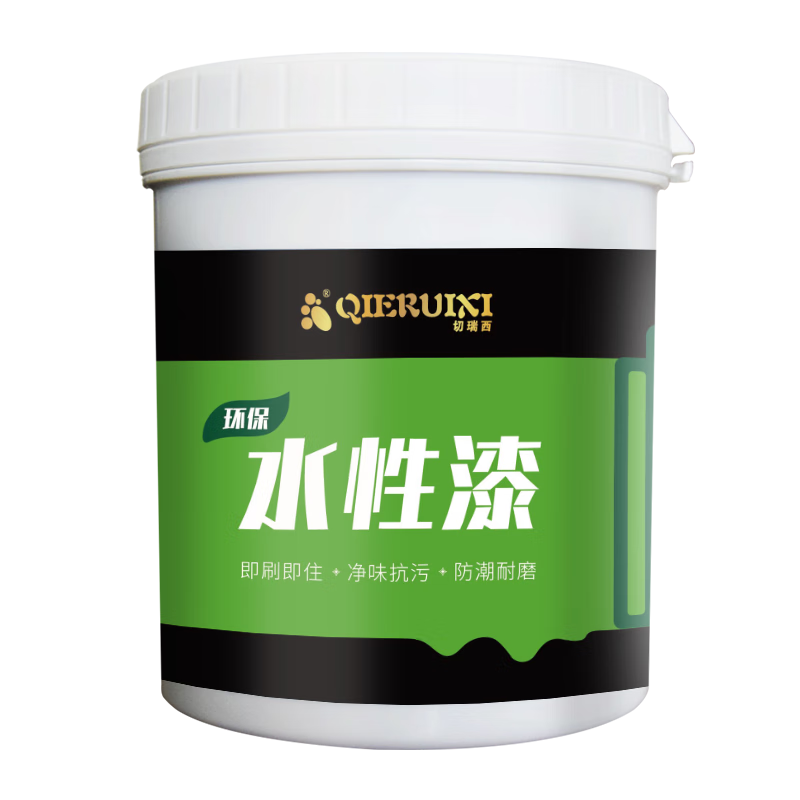 切瑞西 水性漆 白色 500g 36.9元