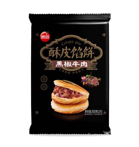 思念 早餐面点组合 黑椒牛肉酥皮馅饼300g（任选10件） 5.83元（需买10件，需用券）