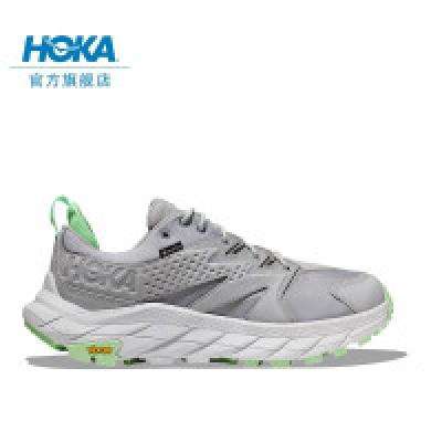 PLUS会员：HOKA ONE ONE 阿纳卡帕 低帮徒步鞋 ANACAPA GTX防水 雾灰/青柠色 862.29元包邮（需凑单）