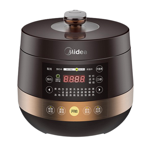 以旧换新、PLUS会员：Midea 美的 MY-YL50Easy203 电压力锅 4.8L 207.92元（双重优惠）