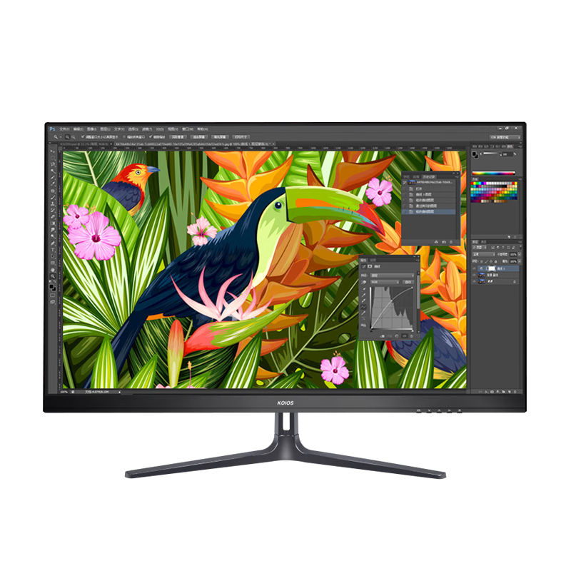 KOIOS 科欧斯 K2722UE 27英寸4K广色域IPS显示器（99﹪DCI-P3、Type-C PD60W、HDR 541.75元