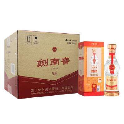 预售：剑南春 老酒 52度 浓香型白酒 500ml*4瓶 整箱装 2592元 包邮（定金40元，立减680元）