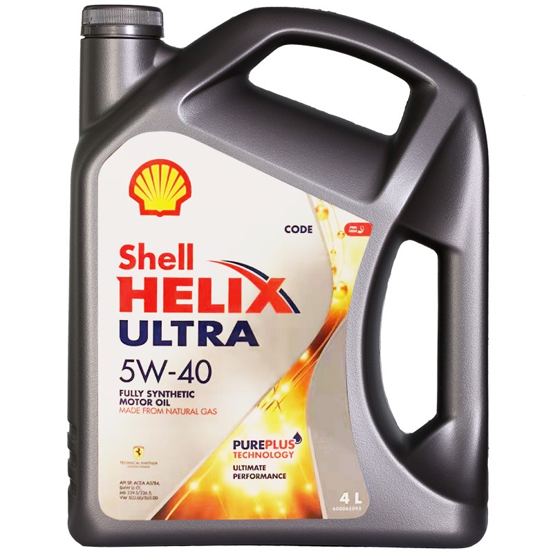 Shell 壳牌 Helix Ultra系列 超凡灰喜力 5W-40 SP级 全合成机油 4L 新加坡版 170.1元（340.2元/2件）