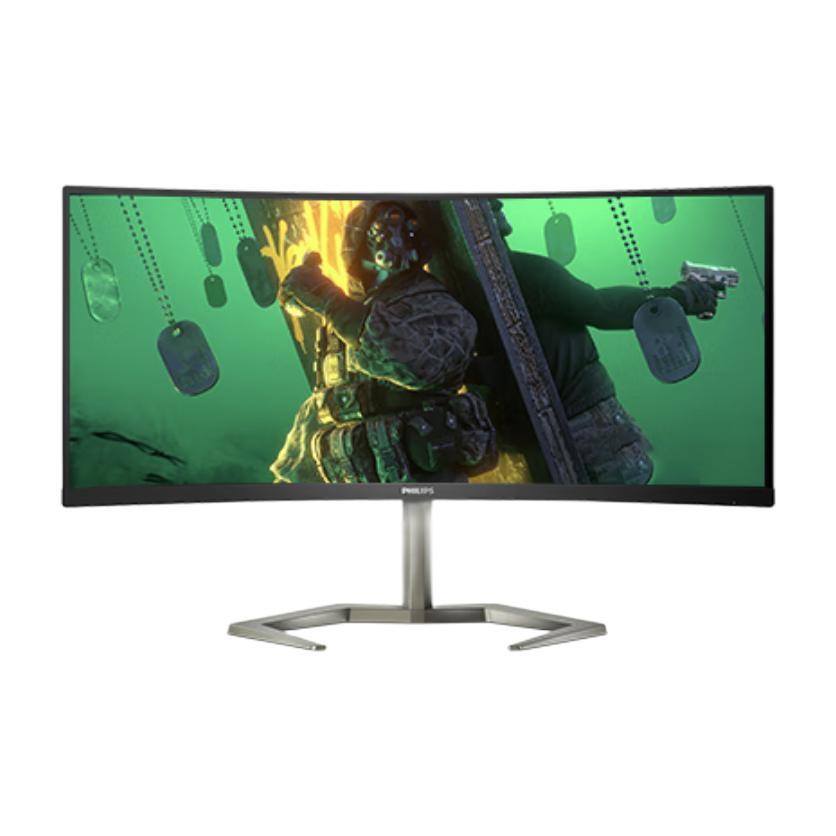 PHILIPS 飞利浦 34英寸显示器 超宽曲面带鱼屏 准4K 165Hz HVA快速液晶 1784元