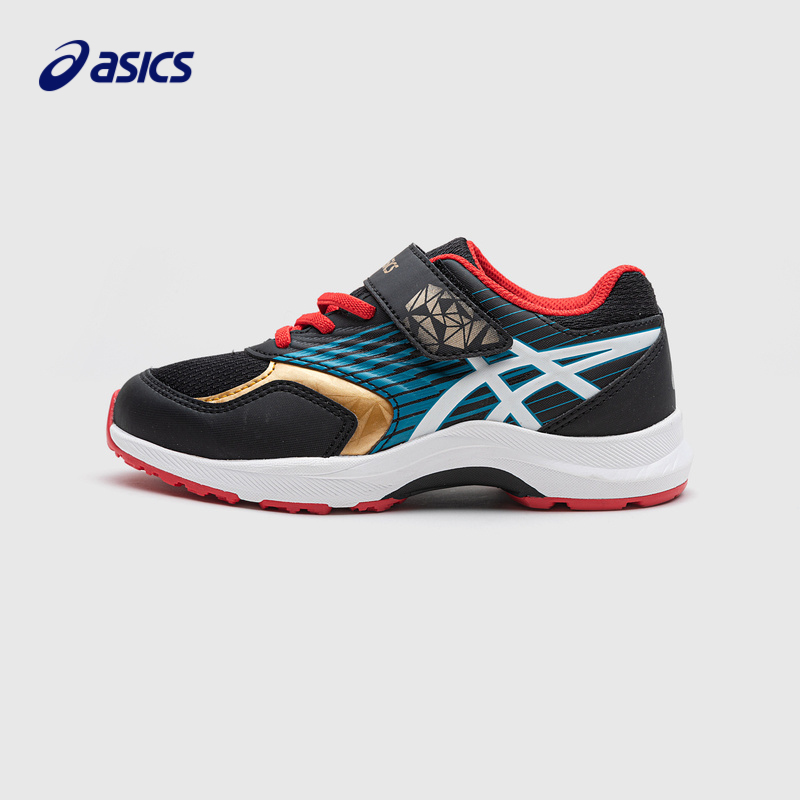 ASICS 亚瑟士 儿童休闲网眼运动鞋 黑色 （多款可选） 券后168.86元