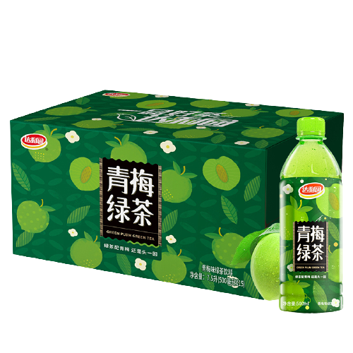 达利园 青梅绿茶饮料 500ml*15瓶 25.59元（需买2件，需用券）