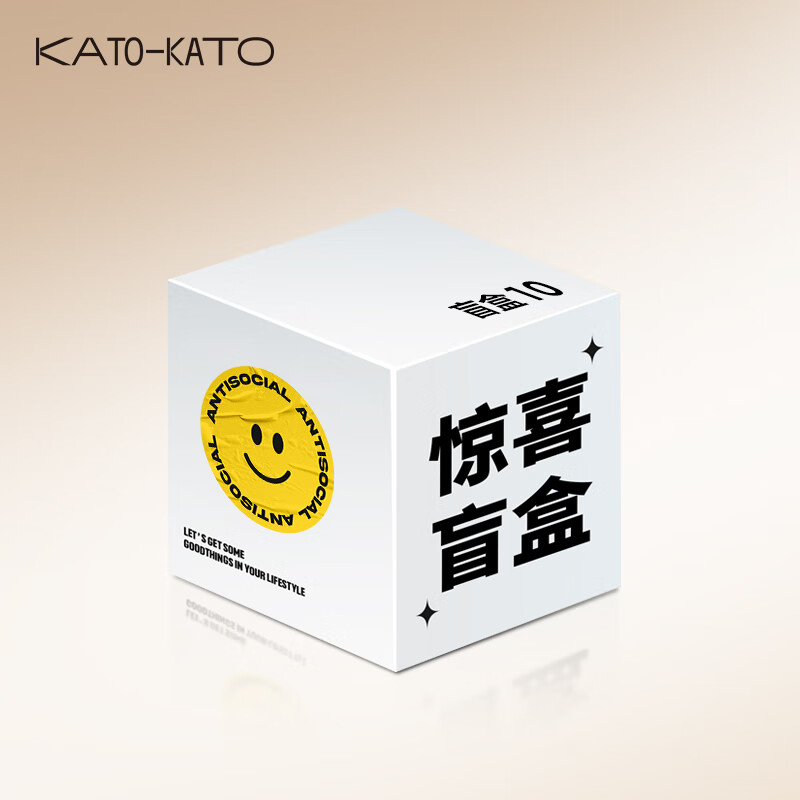 KATO-KATO 正装盲盒2个 单品惊喜盒子捡漏 自然色 券后49.41元