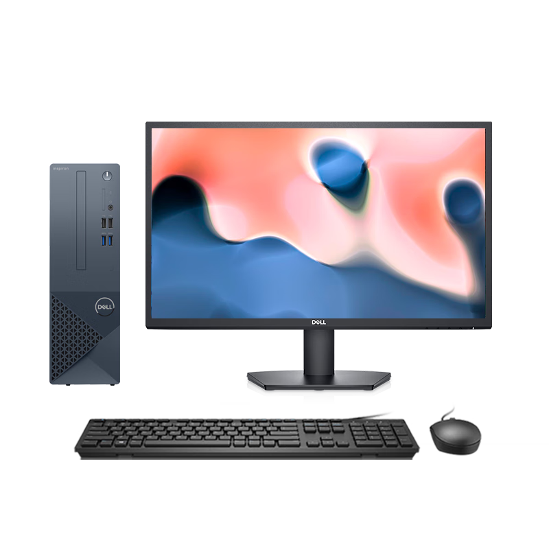 plus会员：戴尔（DELL）灵越3020S 台式电脑主机 (酷睿13代i3-13100 8G 512GSSD)23.8英寸 2546.41元（需领券）