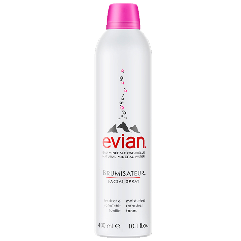 evian 依云 天然矿泉水喷雾 400ml 30.6元