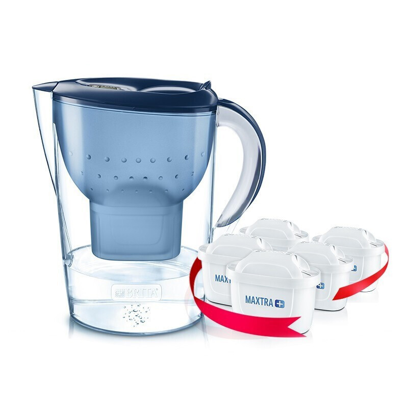 BRITA 碧然德 Marella 金典系列 濾水壺 一壺六芯 藍色 279元