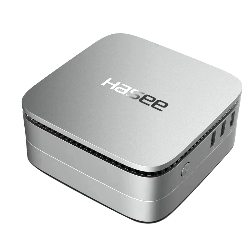 PLUS会员、浙江补贴：HASEE 神舟 mini PC6 台式电脑主机(11代N5095四核 8G 256GSSD WIFI无线 win11) 706.85元包邮（需领券）