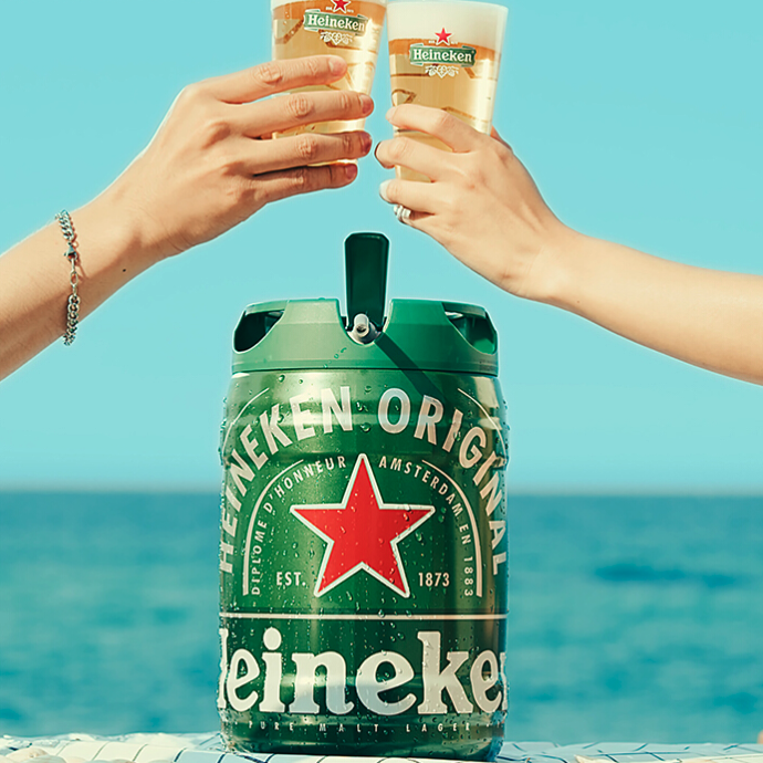 Heineken 喜力 铁金刚 啤酒 5L 209元