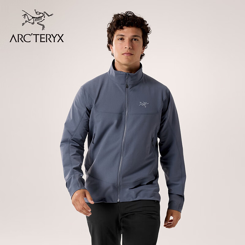 ARC'TERYX 始祖鸟 ARC’TERYX始祖鸟 GAMMA JACKET 防风 男子 软壳夹克 DK STRATUS/深层云蓝 S 2400元