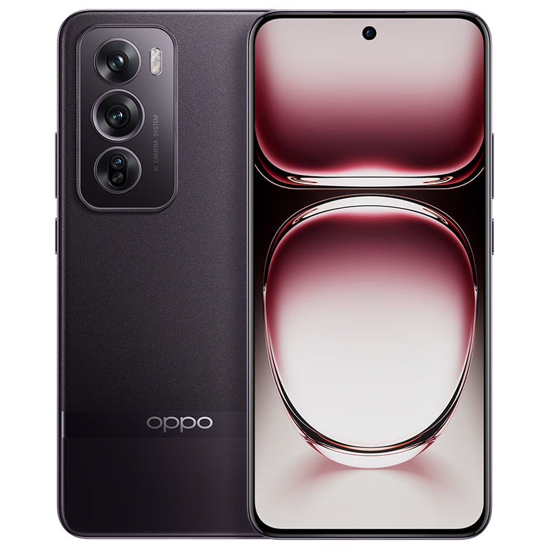 百亿补贴、PLUS:OPPO Reno12 Pro 12GB+256GB 乌木黑 智能游戏 AI拍照 学生5G手机 2874.56元