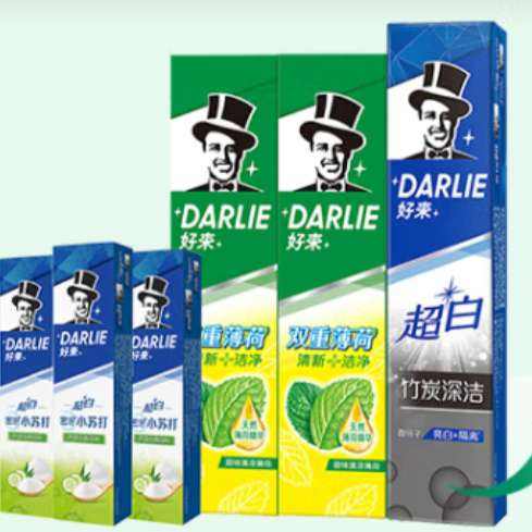 京东百亿补贴、plus会员、需首购:DARLIE好来(原黑人)薄荷竹炭牙膏套装420g 清新口气 去渍亮白 22.61元