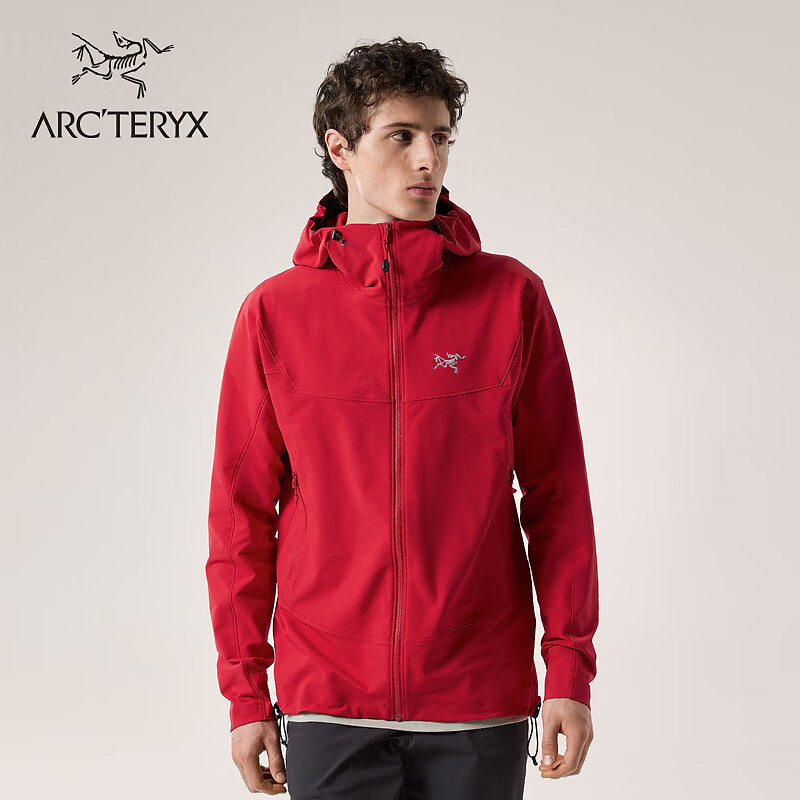 ARC'TERYX 始祖鳥(niǎo) ARC’TERYX始祖鳥(niǎo) GAMMA HOODY 防風(fēng) 男子 軟殼夾克 2600元