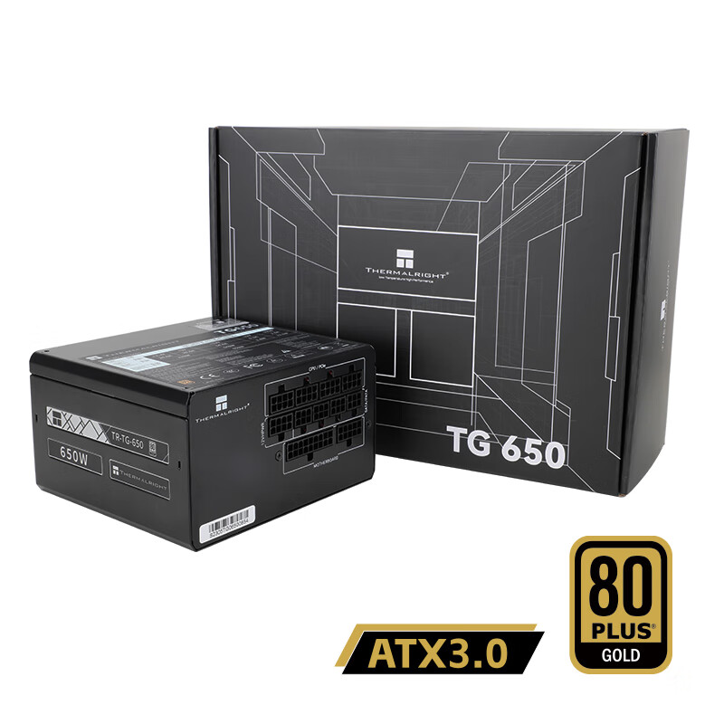 利民 TG650 （90%）全模组ATX电源 650W 310.44元