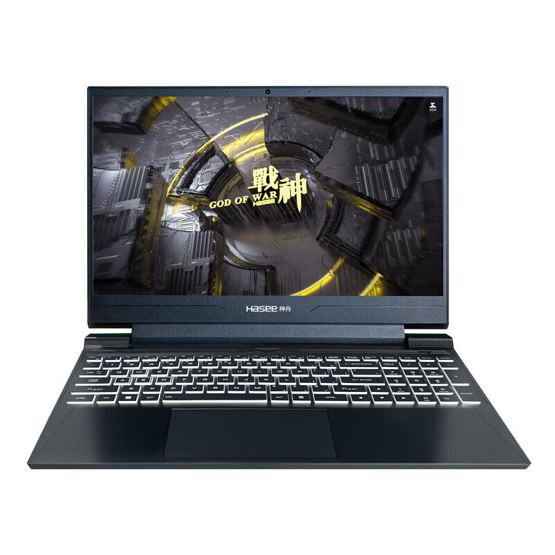 Hasee 神舟 战神S8 D42654FH 15.6英寸游戏本 黑色（i5-12450H、RTX 4060 8G、16GB、512GB SSD） 4218.01元