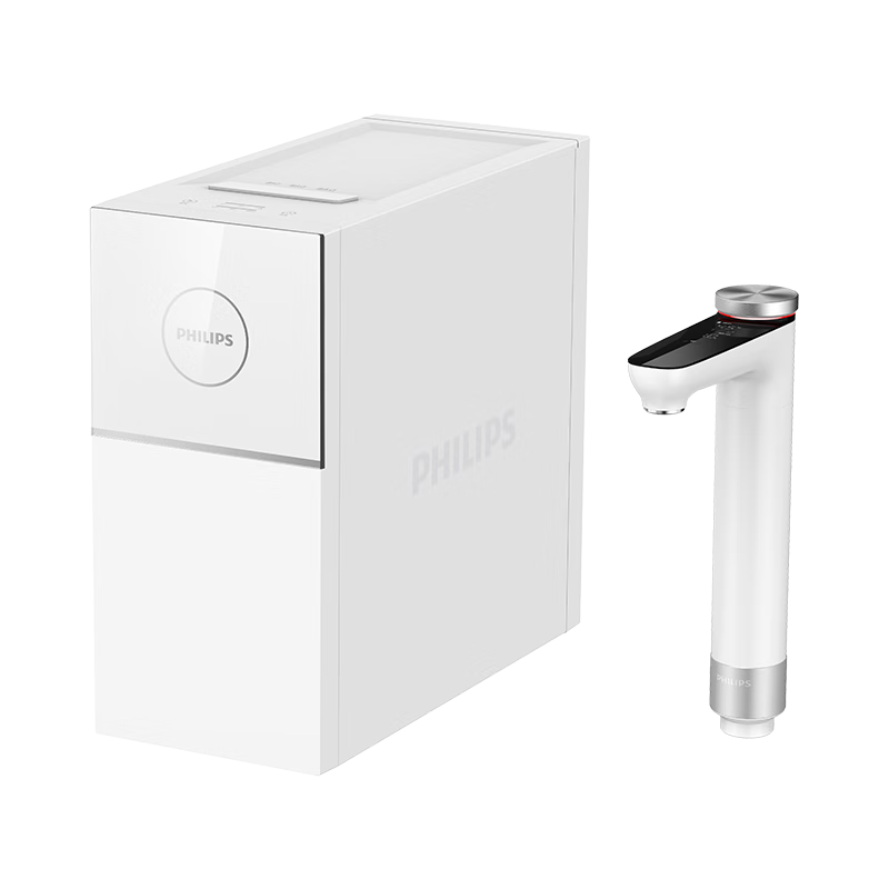 限地区、plus会员：飞利浦（PHILIPS）1400G加热净水器 常温水3.7L/min RO反渗透多重净化家用直饮 智能即热净热一体机 AUT7003 1536.84元包邮+9.9元家居卡