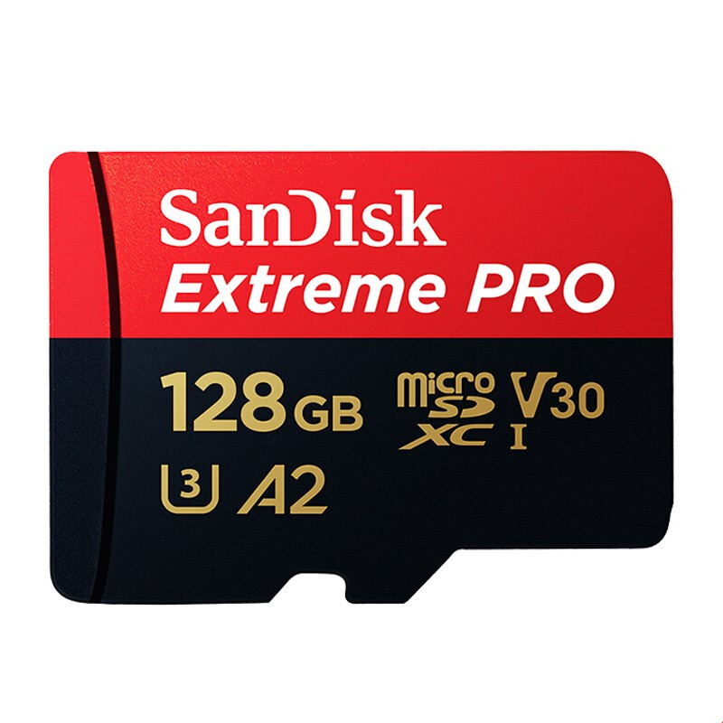 SanDisk 闪迪 128GB TF（MicroSD）内存卡A2 4K V30 U3 C10 至尊超极速移动存储卡 108.41元