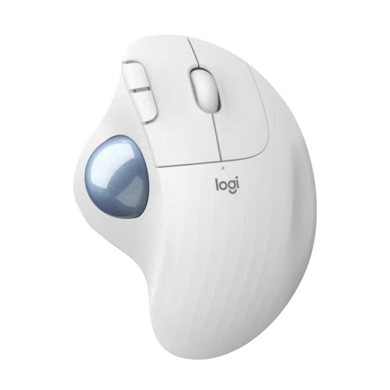 Plus:罗技（Logitech）ERGO M575 人体工学鼠标 轨迹球鼠标 无线蓝牙双模 办公鼠标 带无线2.4G接收器 珍珠白 198.01元