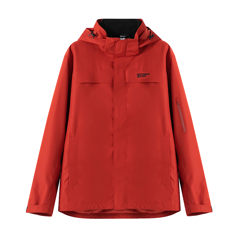 plus：拓路者（Pioneer Camp）朱雀冲锋衣女硬壳春秋款户外运动登山服外套 244.01元（需用券）