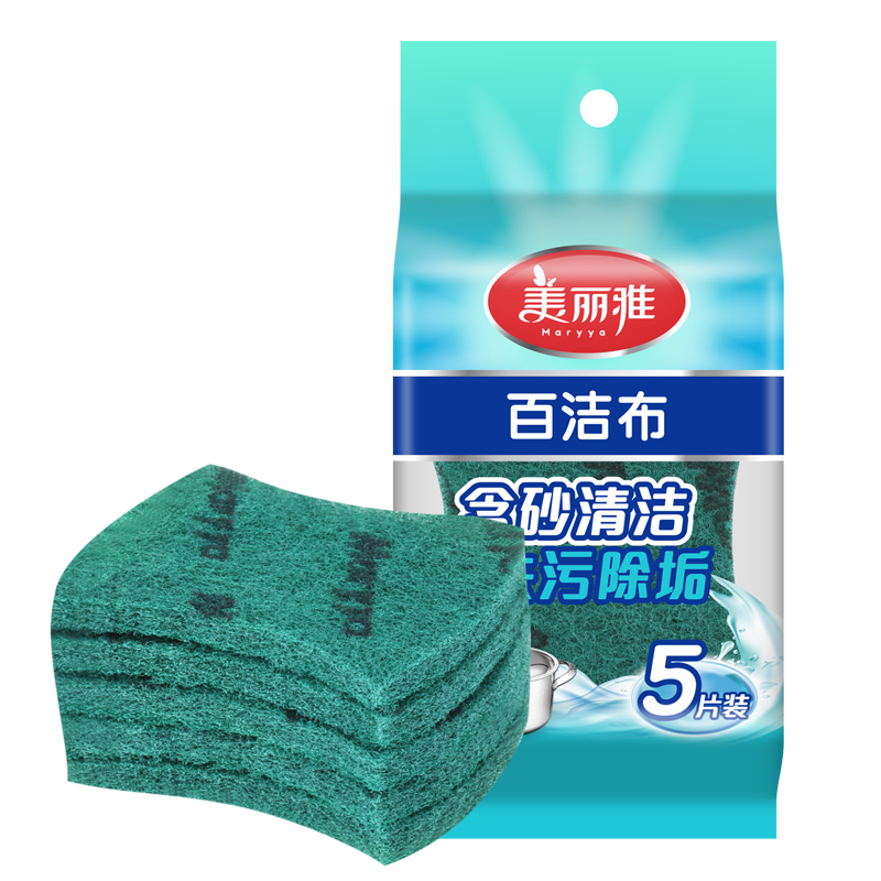 京东plus：美丽雅强力去污百洁布 10片装 4.85元