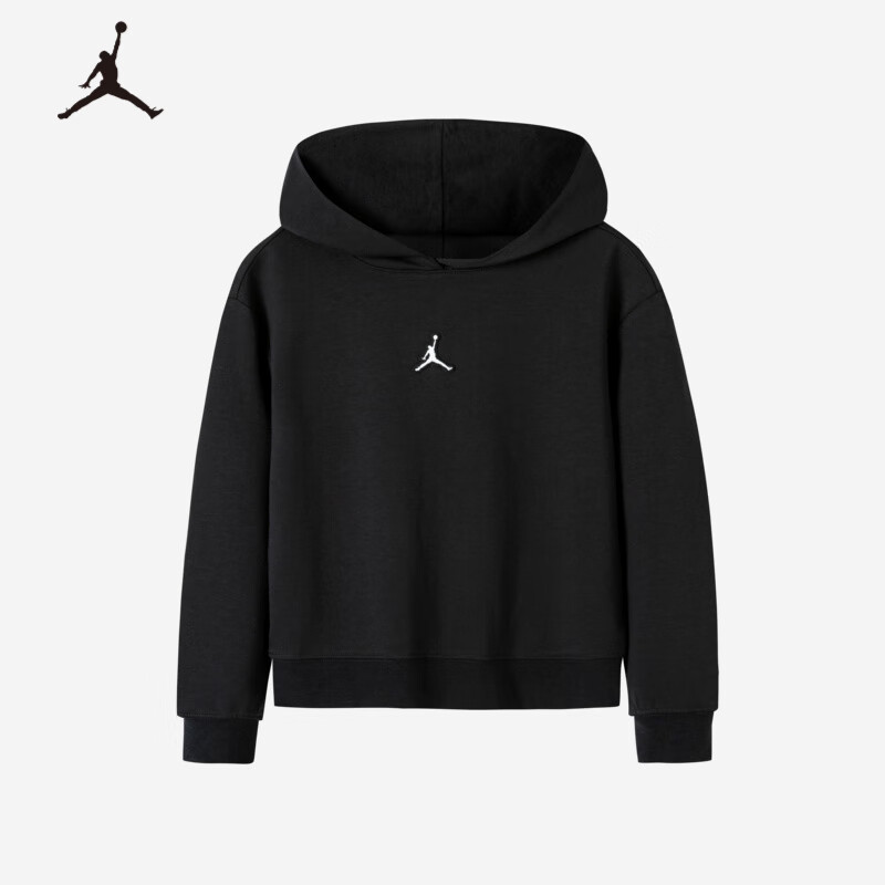 需凑单、PLUS会员：NIKE JORDAN 耐克 男女童套头连帽卫衣 2件 139.57元包邮（合69.78元/件，实付153.95元）