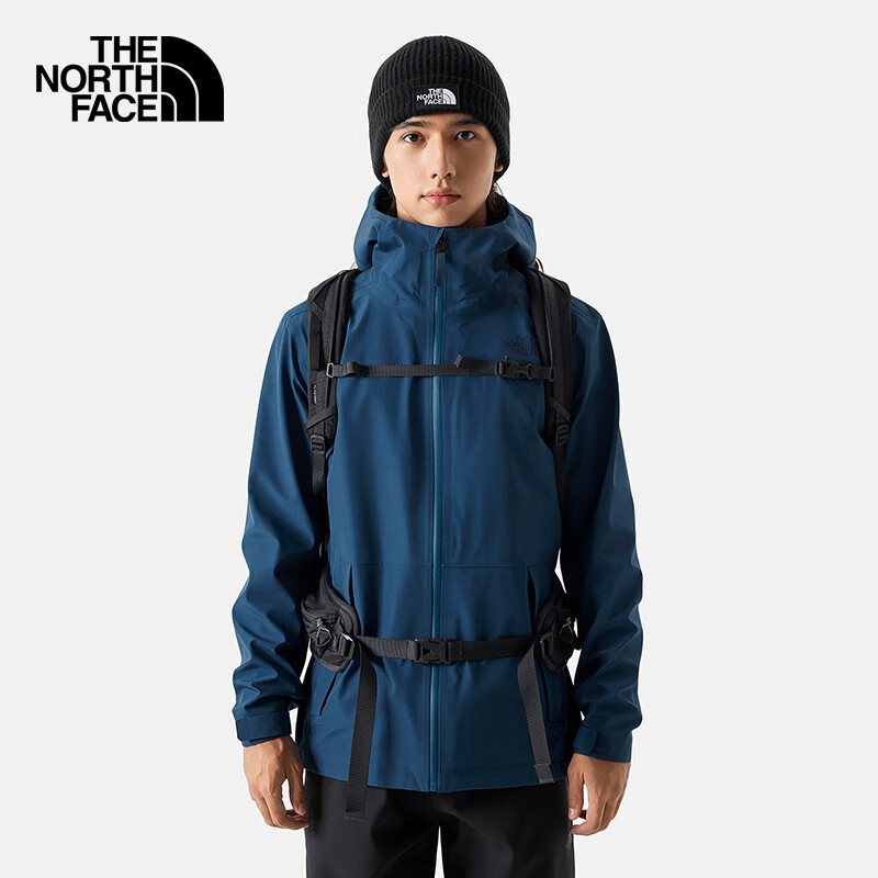 THE NORTH FACE 北面 男子户外冲锋衣 7QR5 蓝色/HDC L ￥791.01