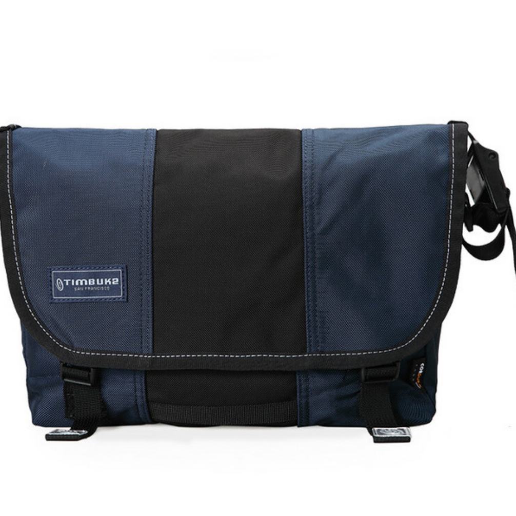 京东百亿补贴、pkus会员：TIMBUK2 天霸 Classic系列 男女款单肩邮差包 TKB116-4-4090 深蓝/黑色 M 306.71元（需领券）