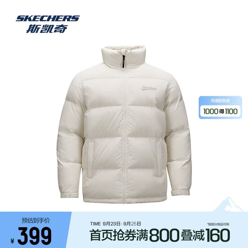 SKECHERS 斯凱奇 L324U103 中性羽絨外套 ￥218.55